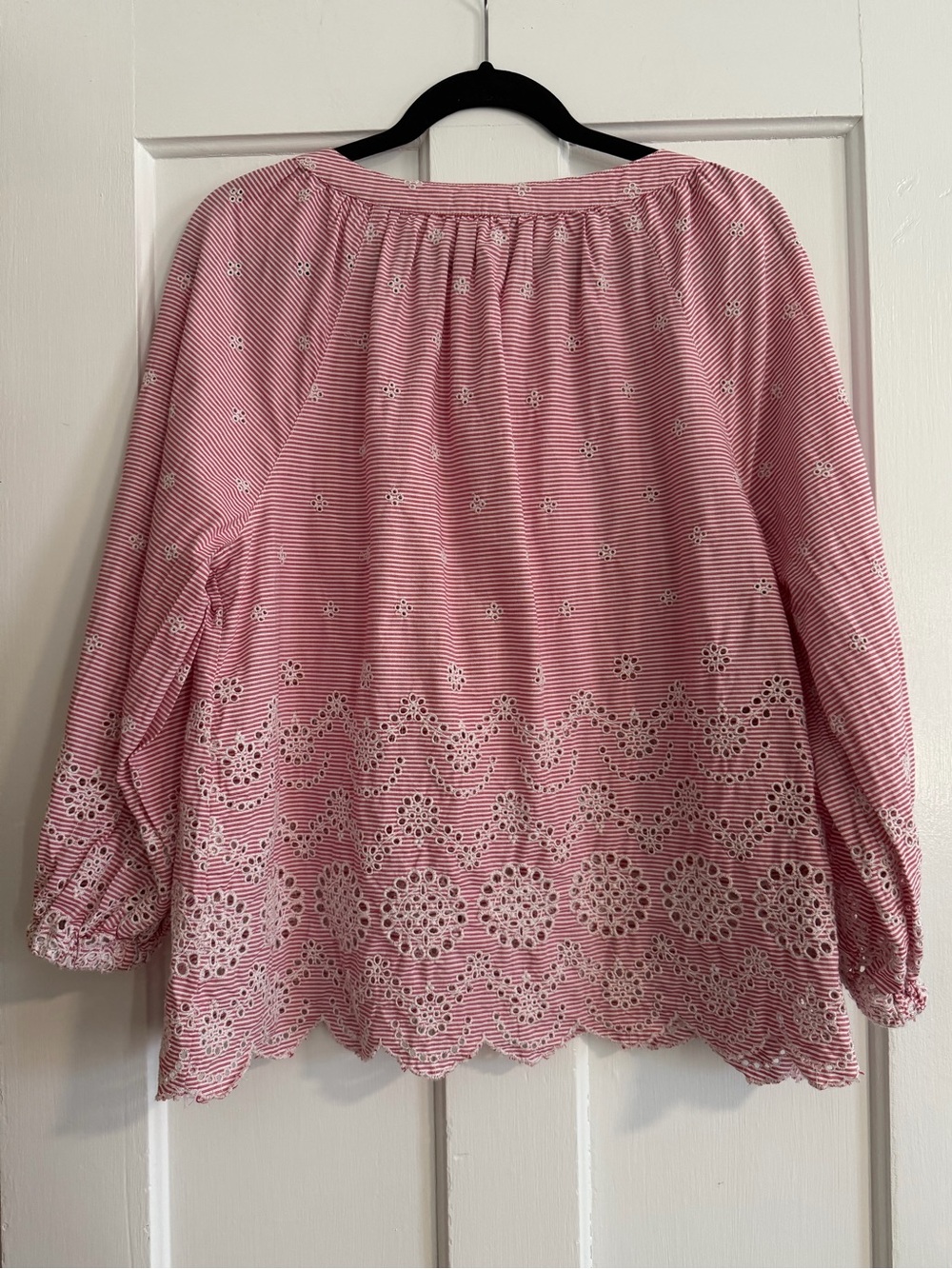 Sundance Rory Eyelet Button-Front Top PL - Picture 4 of 12